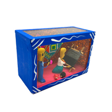 Load image into Gallery viewer, Handmade Window Shadow Box Nicho - Amigos Weaving / Telares Shadow Boxes Mexico CC