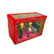 Load image into Gallery viewer, Handmade Window Shadow Box Nicho - Amigos Weaving / Telares Shadow Boxes Mexico CC