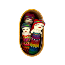 Load image into Gallery viewer, Handmade Worry Doll Sisters / Muñecas Quitapena Plush Muertolandia.com