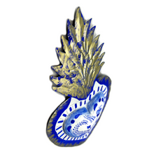 Load image into Gallery viewer, Handmade Tin Mexican Talavera 3D Wall Art Tin Milagro Hearts Mexico