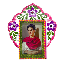 Load image into Gallery viewer, Frida Tin Nicho With Glass Door Art & Decor Mexico