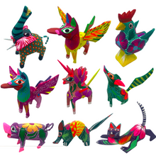 Load image into Gallery viewer, Handmade Mexican Mini Lucky Alebrijes Art & Decor Mexico