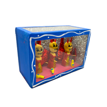 Load image into Gallery viewer, Handmade Window Shadow Box Nicho  - Tres Diablitas Shadow Boxes Mexico CC