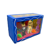 Load image into Gallery viewer, Handmade Window Shadow Box Nicho -  Novios Shadow Boxes Mexico CC