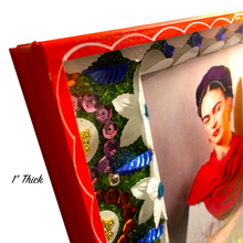 Load image into Gallery viewer, Handmade Jumbo Framed Frida Wall Art Piece