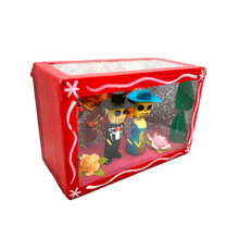 Load image into Gallery viewer, Handmade Window Shadow Box Nicho - Catrina y Catrin Shadow Boxes Mexico CC