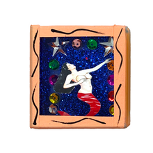 Load image into Gallery viewer, Handmade Wood Portrait Nicho Magnet - Loteria Images Shadow Boxes Mexico