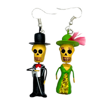 Load image into Gallery viewer, Handmade Earrings - Catrín and Catrína Jewelry Mexico