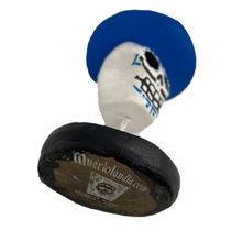 Load image into Gallery viewer, Handmade Clay Calavera Sugar Skull Head Stand - Mariachi El Doyer Shadow Boxes Mexico