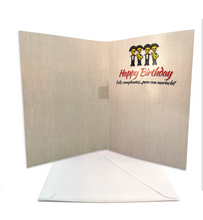 Load image into Gallery viewer, Musical Greeting Card - Mariachi "Happy Birthday...pero con mariachi!" Greeting Cards Muertolandia.com