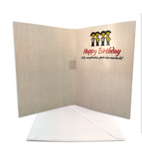 Load image into Gallery viewer, Musical Greeting Card - Mariachi &quot;Happy Birthday...pero con mariachi!&quot;