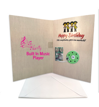 Load image into Gallery viewer, Musical Greeting Card - Mariachi "Happy Birthday...pero con mariachi!" Greeting Cards Muertolandia.com