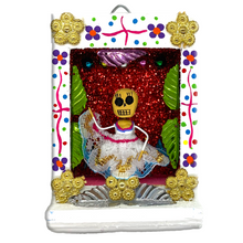 Load image into Gallery viewer, Handmade Shadow Box Nicho - Folklórico Dancer Shadow Boxes Mexico CC