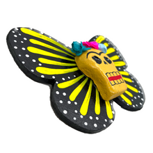 Load image into Gallery viewer, Handmade Jumbo Mariposa Butterfly Magnets (Frida Head 2 Pack) Art & Decor Mexico
