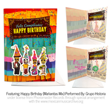 Load image into Gallery viewer, Musical Greeting Cards - 6 Card Bundle Greeting Cards Muertolandia.com