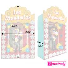 Load image into Gallery viewer, Handmade Deluxe Shadow Box Nicho - Las Mañanitas - Mariachi Los Muertos Series Shadow Boxes Mariachi Los Muertos