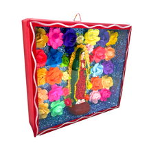 Load image into Gallery viewer, Handmade Framed Virgen de Guadalupe Tribute Wall Art Piece Art & Decor Mexico