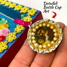 Load image into Gallery viewer, Handmade Deluxe Shadow Box Nicho - Viva el Amor Shadow Boxes Mexico