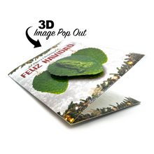 Load image into Gallery viewer, Musical Greeting Card - Feliz Navidad - Virgen de Guadalupe Greeting Cards Muertolandia.com