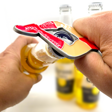 Load image into Gallery viewer, Lucha Por Happy Hour - Luchador Mexican Wrestler Bottle Cap Opener Bottle Openers Muertolandia.com