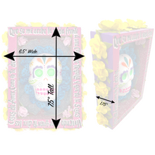 Load image into Gallery viewer, Handmade Deluxe Shadow Box Nicho - Calavera Shadow Boxes Mexico