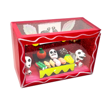 Load image into Gallery viewer, Handmade Window Shadow Box Nicho - Lovely Dogs Shadow Boxes Mexico CC