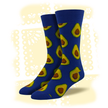 Load image into Gallery viewer, Men's "Avocado" Socks Socks SockSmith Blue