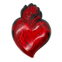 Load image into Gallery viewer, Handmade Tin Mexican Milagro Hearts - Puro Corazon Tin Milagro Hearts Mexico MH