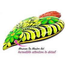 Load image into Gallery viewer, Handmade Tin Mexican Milagro Hearts - Corazonado de Milagro Tin Milagro Hearts Mexico MH