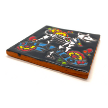 Load image into Gallery viewer, Mexican Handmade Clay Tile and Stand - My Dog, Mi Amigo Tile Mexico