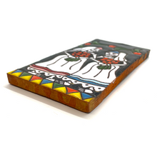 Load image into Gallery viewer, Handmade Mexican Clay Tile and Stand - Novias (Tall) Tile Mexico