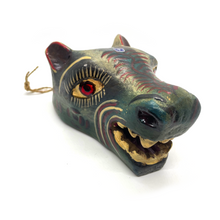 Load image into Gallery viewer, Handmade and Painted - Mexican Ceremonial Folk Mask - Fantastical Animals Art & Decor Mexico F Jaguares