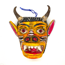 Load image into Gallery viewer, Handmade and Painted - Mexican Ceremonial Folk Mask - Fantastical Animals Art & Decor Mexico F