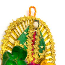 Load image into Gallery viewer, Handmade Mexican Virgencita Keepsake Holiday Decor Mexico LA