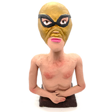 Load image into Gallery viewer, Handmade Folk Art - Luchador, Mexican Wrestler Art & Decor Mexico Jalisco