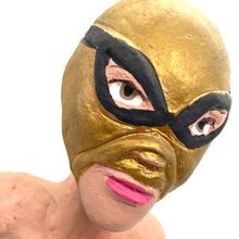 Load image into Gallery viewer, Handmade Folk Art - Luchador, Mexican Wrestler Art & Decor Mexico Jalisco