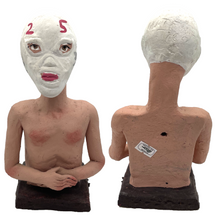 Load image into Gallery viewer, Handmade Folk Art - Luchador, Mexican Wrestler Art & Decor Mexico Jalisco White