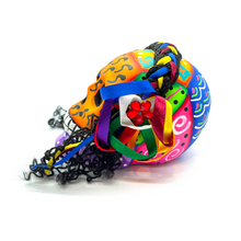 Load image into Gallery viewer, Handmade Mexican Calavera Sugar Skull - Ozuna Art & Decor Muertolandia.com