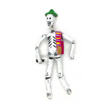 Load image into Gallery viewer, Handmade Dead Man Calaca Esqueleto - Spring Neck Art & Decor Muertolandia.com Serape Guy