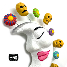 Load image into Gallery viewer, Handmade Luna Mexicana de Barro - Mexican Clay Moon Art & Decor Mexico