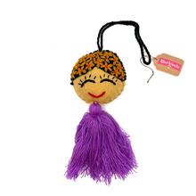 Load image into Gallery viewer, Handmade Plush Doll - Frida Plush Mexico Purple