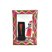 Load image into Gallery viewer, Handmade Window Shadow Box Nicho - See Through Series  - Taquero Shadow Boxes Mexico CC
