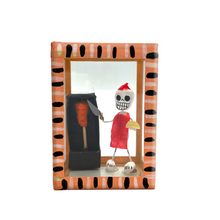 Load image into Gallery viewer, Handmade Window Shadow Box Nicho - See Through Series  - Taquero Shadow Boxes Mexico CC