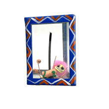 Load image into Gallery viewer, Handmade Window Shadow Box Nicho - See Through Series  - Coquetona Shadow Boxes Mexico CC