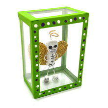Load image into Gallery viewer, Handmade Window Shadow Box Nicho - See Through Series  - Angelito Shadow Boxes Mexico CC