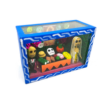 Load image into Gallery viewer, Handmade Window Shadow Box Nicho - Novios Ofrenda Shadow Boxes Mexico CC