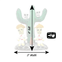 Load image into Gallery viewer, Handmade Mexican Nopal de Muertos Art & Decor Muertolandia.com