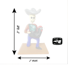 Load image into Gallery viewer, Handmade Mexican Don Gallo Art & Decor Muertolandia.com
