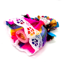 Load image into Gallery viewer, Handmade Otomi Lele Doll / Muertacita Plush Muertolandia.com