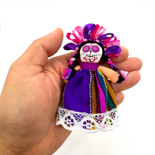 Load image into Gallery viewer, Handmade Otomi Lele Doll / Muertacita Plush Muertolandia.com